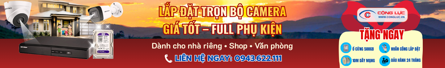 Trọn bộ camera giá rẻ
